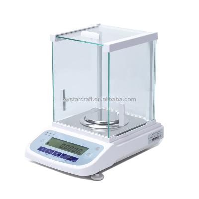 China SS 304 Analytical Electronic Balance 0.0001g Laboratory Balance Scale Internal calibration External Calibration for sale