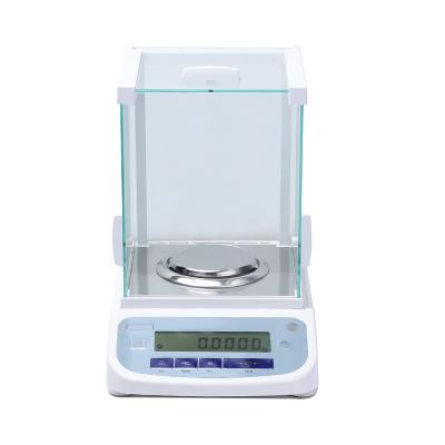 China SS 304 220g 0.1mg LCD Digital Precision Scale Analytical Balance 0.0001g Laboratory for sale