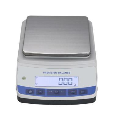 China SS 304 Rechargeable battery 0.01g high precision balance for laboratory weighing capacity up to 5000g for sale