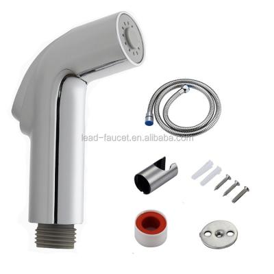 China High Quality Easy Installation Hot Sales Plastic Chrome ABS Plated Shattaf Portable Bidet Toilet Hand Held Bidet Shower for sale