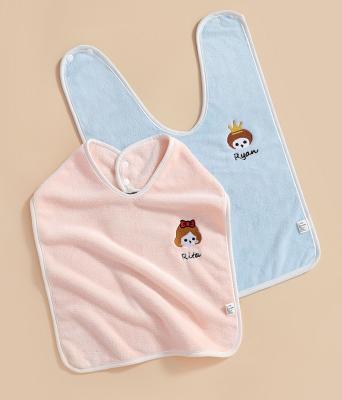 China Wholesale Plain Spandex/Polyester Kid Best Baby Bibs for sale