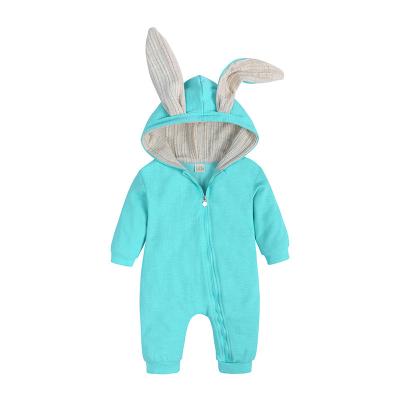 China 100% Polyester Factory Wholesale Newborn Baby Boy Girl Plain Baby Overalls for sale