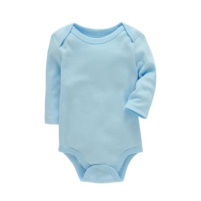 China 100% Cotton Baby Body Organic Full Body 100% Cotton Rompers Newborn Infant Girl Rompers For Babies for sale