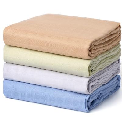 China Anti-Pull Bamboo&Cotton Muslin Baby Blankets Bedding Infant Wrap Towel Muslin Wrap Blankets Baby Receiving Blanket Wrap Wrap for sale