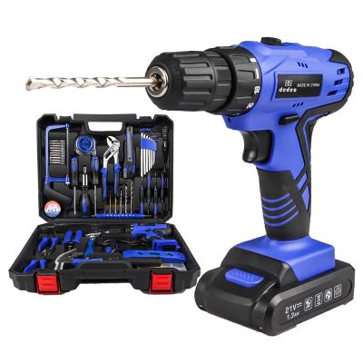 China 10mm Impact Multi-function Hammer Drill Kits Hand 72pcs Mobile 12v Electric 21v Cordless 18v Battery for sale