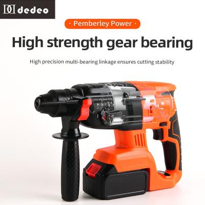 China Lithium Battery Portable Electric 20V Rotary Power Tools Driver Cordless Hammer Drill Machine 2021 for sale