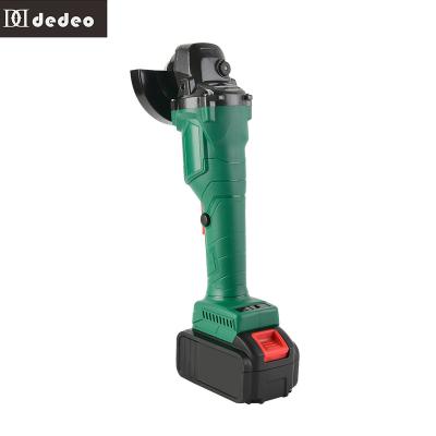 China DEDEO 20V Brushless Angle Grinder Tool Merchant wholesale Unique Design Battery Powered for sale