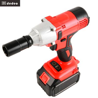 China Manufacturer Professional Power Impact Wrench Wholesale Battery Humanized Design cordless Ratchet for sale