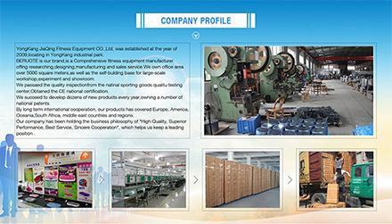 Verified China supplier - Yongkang Jiaqing Fitness Equipment Ltd., Co.