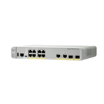 China New Original 8 Stackable 8 WS-C3560CX-8TC-S Left Controlled Network Switch for sale