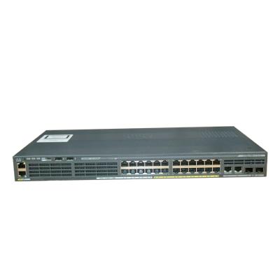 China SNMP 2960X 24 Lan Base Switch WS-C2960X-24PSQ-L Ports Data for sale