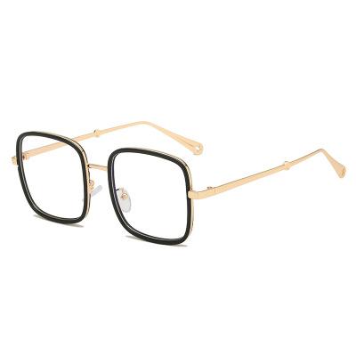 China Fashion sunglasses high quality brand designer italian glasses love decorative unisex square anti-blue glasses for sale