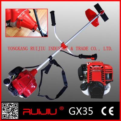 China 2-Stroke Latest Cheapest 139F, OHC Brush Cutter Side Tied Type for sale