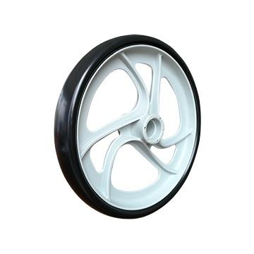 China PU Tires Solid Wheels PU Tires Wheelchair Parts PU Seat Wheelchair Wheels Parts FOR SALE Accessories for sale