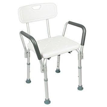 China New Bathroom Safety Bath Chair High Quality Aluminum Safety Adjustable Shower Chair for sale