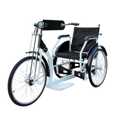 China Convenient Manufactured Cheap Disabled Tricycle Bike With Folding Wheelchair For Adults Or Children for sale