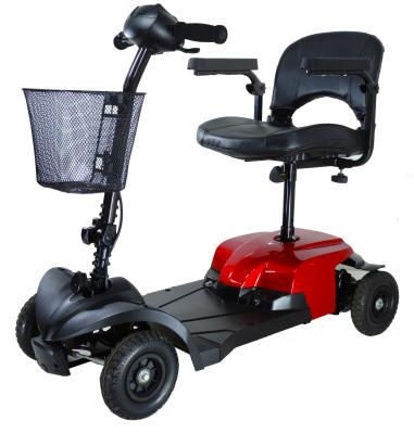 China Convenient 24V Disabled Electric Wheelchair 4 Wheels Scooter For Adult Mobility Scooter for sale