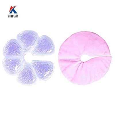 China Hot or Cold Therapy Breast PVC+GEL Pack With Cover Reusable Breast Cooling Pack for sale