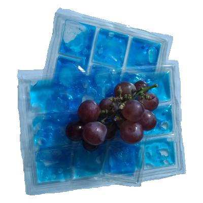 China Cheap Custom Cold Food PVC Ice Packs Shipping Multifunctional Cooler Food Bag Ice Pack for sale