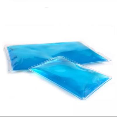 China Custom Blue Reusable Non-Toxic Jelly Ice Gel Pack for Lunch Box, Reusable Medical Gel Ice Pack for sale