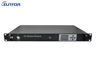 China Receptor montado estante de COFDM, transmisor inalámbrico lleno de Hd de la seguridad industrial del CCTV en venta