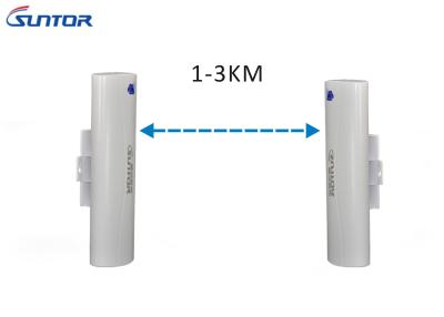 China 300Mpbs 1km de draadloze lan Veiligheid die van brugkabeltelevisie Draadloze Verbindingen controleren Te koop