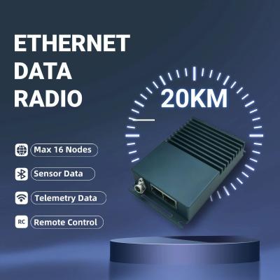 China MM27R Langbereik 30 Mbps Ethernet Data Link DTL voor UAV of drone Te koop