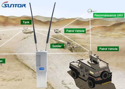 China 580MHz Wifi Wireless HD Transmitter OFDM IP Mesh Full Duplex 570 - 1443 MHz for sale