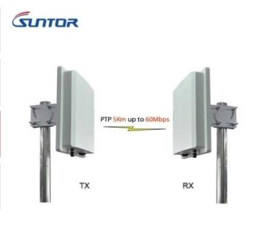 China Outdoor Digital Wireless Ethernet Bridge OFDM Modulation 5.8GHz 8km for sale