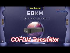 cd100nmt-v3 long-distance wireless data transmission cofdm transmitter with dual antenna mimo design