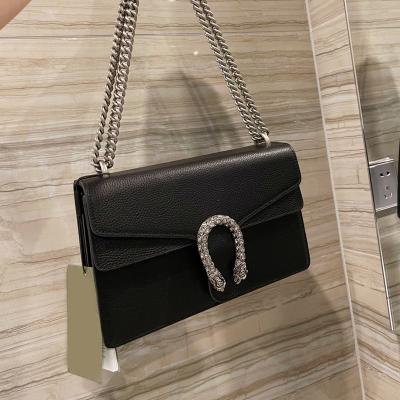 China Good Quality Fashion Genuine Leather Purse and Good Quality Handbags Ladies Bags Shoulder Famous Brand Luxury Designer Women's Dionysus Handbag for sale