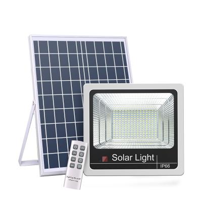 China IP66 Solar Garden Flood Light, Lighting Infrared Controller, Adjust Brightness and Set Time for Garden, Road, Field for sale