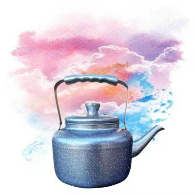 China Jiangmen Sustainable Water Kettle Stainless Steel Heating FOB Kettle for sale