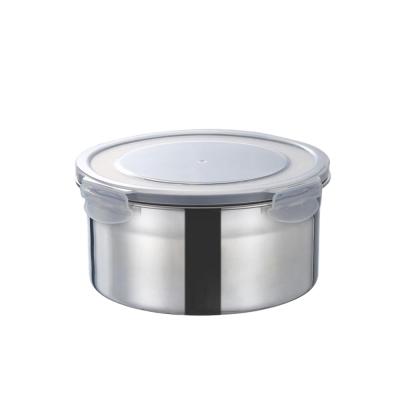 China Custom Sustainable Metal Eco Friendly Food Container For Home Kids Storage Container for sale