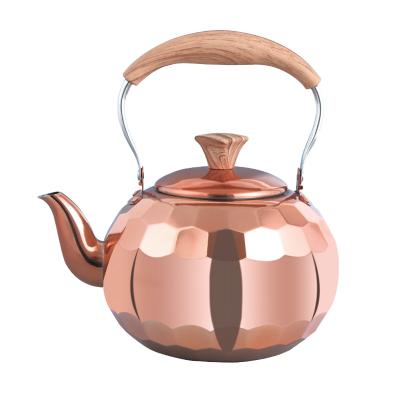 China P23020222 Sustainable Promotion Products Teapot Stainless Steel Tea Kettle Samovar With Bakelite Handle for sale