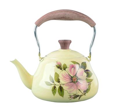 China P21770222D Sustainable Color Printing Teapot Whistling Kettle Quick Boiling Non-Electric Teapots for sale