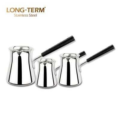 China L102582 Sustainable Hotel /Home/Office Coffee Utensils Fast Stainless Steel Boiling Turkish Coffee Maker for sale