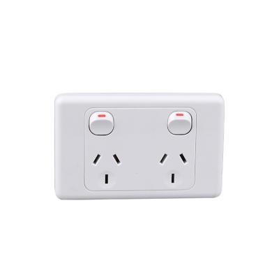 China 10amp 250V Sampling 10amp 250V Residential and General Purpose Plastic PC Wall Knob Electrical Switch for sale