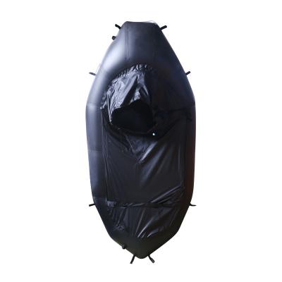 China Wholesale price inflatable float raft and kayak rental packraft for camping with paddle for sale