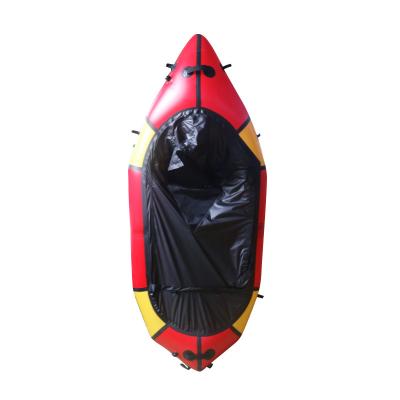 China Inflatable Float Raft Cheap Customized Design Inflatable Lightweight Packraft With Paddle To New Zealand for sale