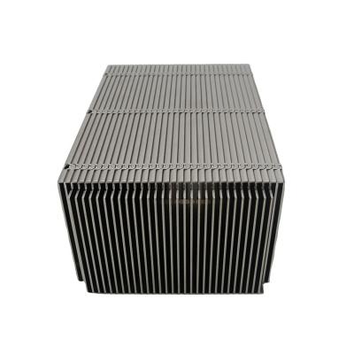 China Aluminum Heatsink Sheet Metal Aluminum Progressive Zipper Fins Aluminum Fins for sale