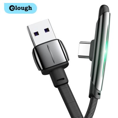 China MP3/MP4 Player Usb Cable type c usb fast charging cable for laptop l shape 6a tipo c fast cable for xiaomi for sale