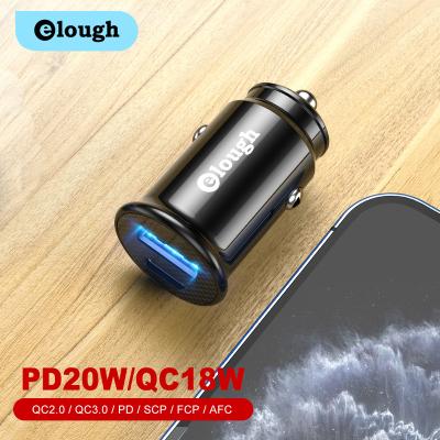 China PD3.0+QC3.0 Car Charger Wireless Car Charger Type C Palladium 20W 18W QC3.0 Usb Electric Car Cigarette Fast Charging Dual Port Adapter For Iphone Samaung for sale