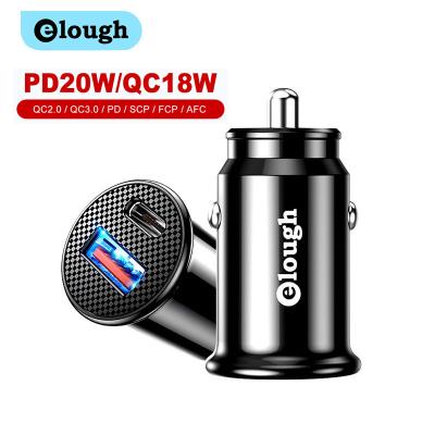 China PD3.0 Car Charger High Power 38W A+C Portable Mobile QC 3.0 Universal Type-C PD3.0 + Quick Charge QC3.0 2 Quick Charge Dual Dual Electric Car Phone Cheap Charger USB for sale