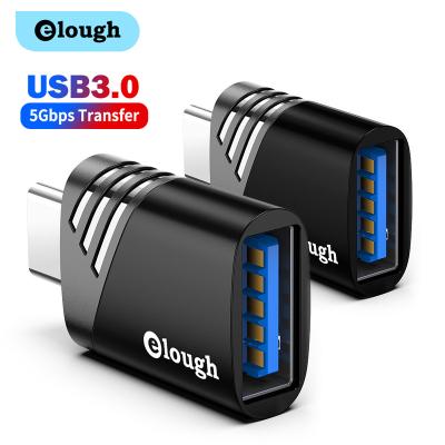 China Elough High Quality Hot Sales Desktop New Amazon Usb Female To Male Type-C Connector Adapter OTG Usb 3.0 Adapter for sale