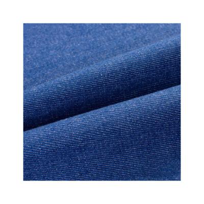 China Blue Elastic Denim Jean Fabric Dyed Denim Fabric Best Price Top Quality Breathable Soft Jeans Fabric for sale