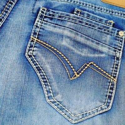 China Factory Supply Breathable Denim Selvedge Colorful Soft Smooth Spandex Jean Stretch Fabric for sale