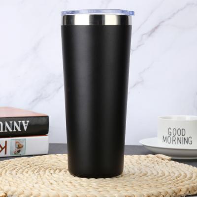 China 20oz Car Mug 304 Stainless Steel Vacuum Cold Beer Cup Insulation Coffee Cup Sustainable Mug for sale