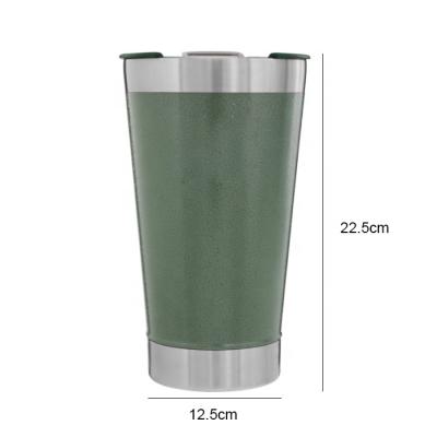 China Viable Outdoor Brazilian Water Cup Coffee Mug Thermoses With Bottle Opener 304 Stainless Steel Beer Mug for sale