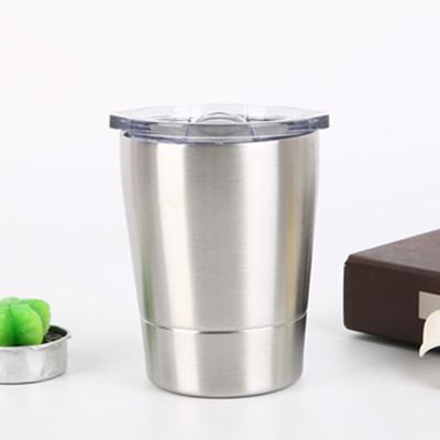 China Hot Selling Stainless Steel Vacuum Flask Hot Selling Viable Mini Small Flask Kids Portable Cup Car Coffee Mug for sale